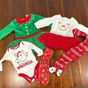 Festive Holiday Baby Set